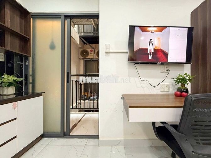 STUDIO FULL NỘI THẤT HIỆN ĐẠI NGAY CHỢ BÀ CHIỂU GIÁ RẺ KHU VỰC 