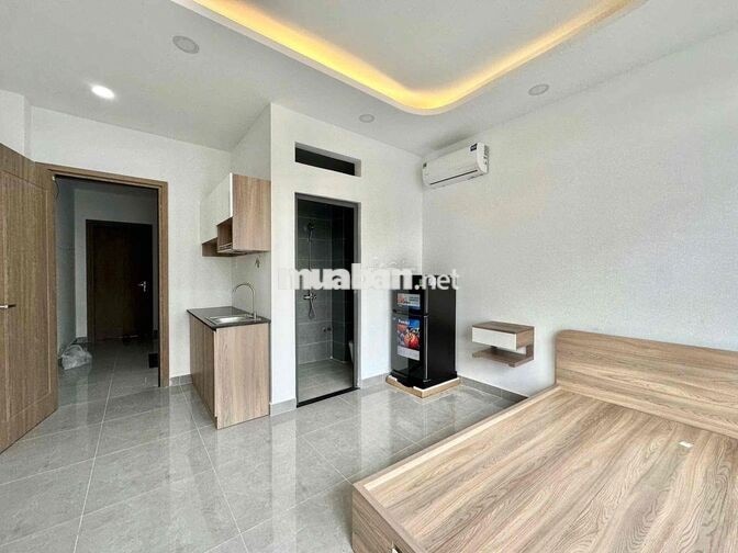 STUDIO BAN CÔNG FULL NỘI THẤT GẦN VLU CS3