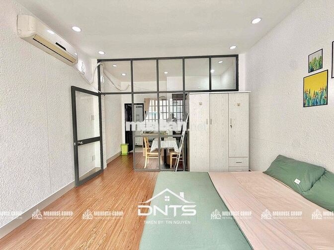 Phòng trọ 35m2 máy giặt riêng đầy đủ nội thất, gần chợ Tân Định