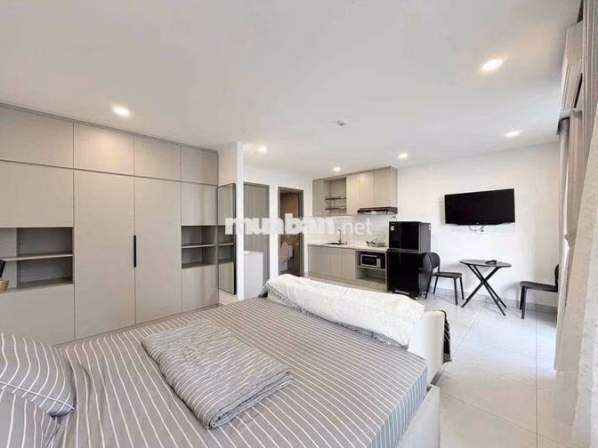Cho thuê hệ thống studio/1pn tách bếp ban công full nt trung tâm q10