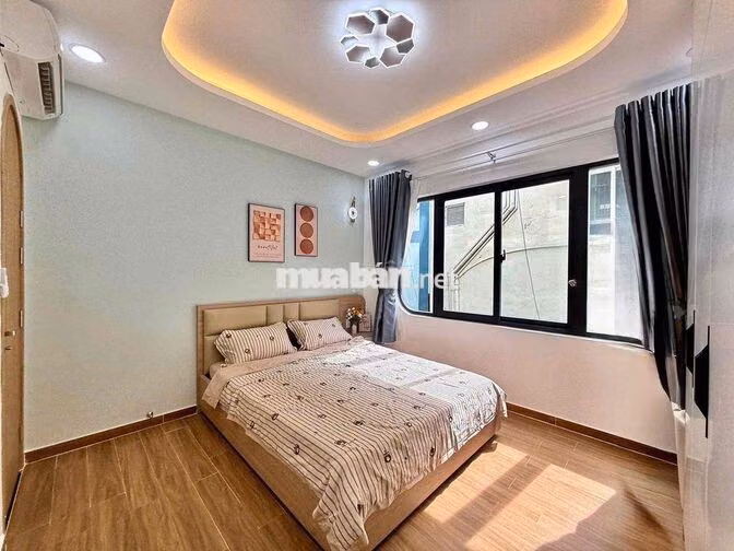 Nhỉnh 6 Tỷ - 25m - 5 Tầng BTCT - 3PN - Mặt Tiền Thụt NGUYỄN VĂN ĐẬU, P