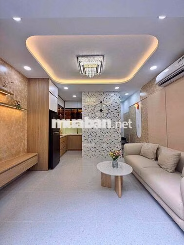 Nhỉnh 6 Tỷ - 25m - 5 Tầng BTCT - 3PN - Mặt Tiền Thụt NGUYỄN VĂN ĐẬU, P