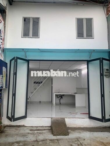 Cho thuê nhà 1 trệt 1 lửng, 1PN, 1WC mặt tiền bờ sông Gò Vấp 5.5tr
