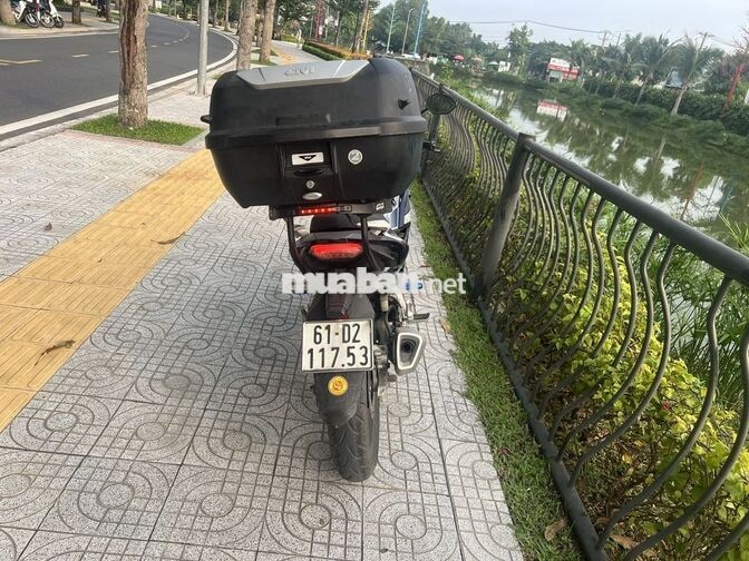Honda Winner X Xanh 25119 km Thùng GIVI