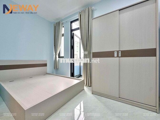 STUDIO BAN CÔNG ĐẸP, FULL NỘI THẤT_GẦN ĐẦM SEN NƯỚC_FREE XE, MỚI 100%