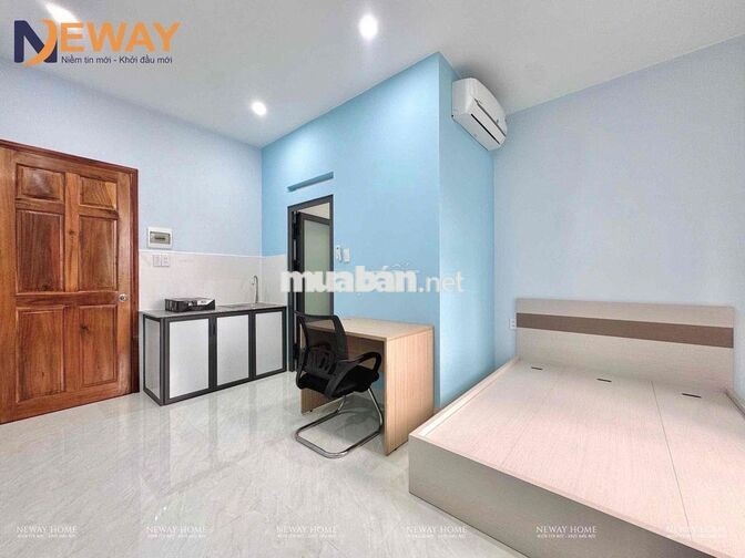 STUDIO BAN CÔNG ĐẸP, FULL NỘI THẤT_GẦN ĐẦM SEN NƯỚC_FREE XE, MỚI 100%