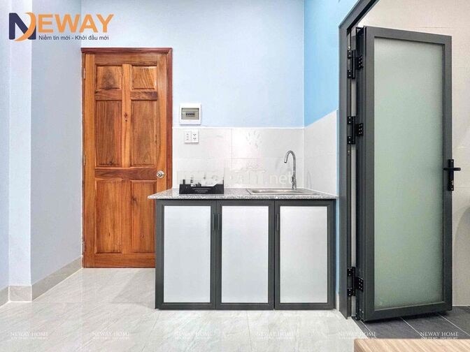 STUDIO BAN CÔNG ĐẸP, FULL NỘI THẤT_GẦN ĐẦM SEN NƯỚC_FREE XE, MỚI 100%