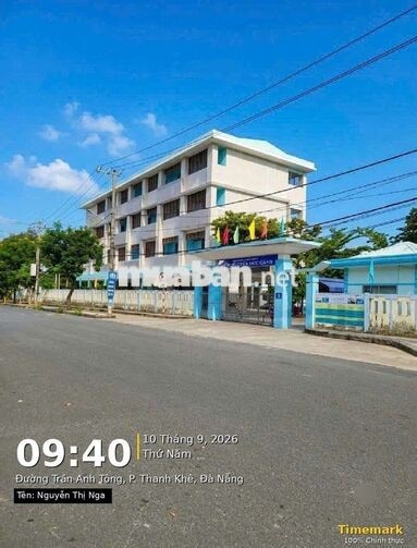 Đất 125m² Trần Anh Tông đường 10m5 gần biển, 10.5 tỷ