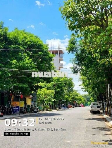 Đất 125m² Trần Anh Tông đường 10m5 gần biển, 10.5 tỷ