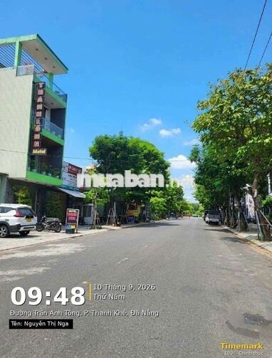 Đất 125m² Trần Anh Tông đường 10m5 gần biển, 10.5 tỷ