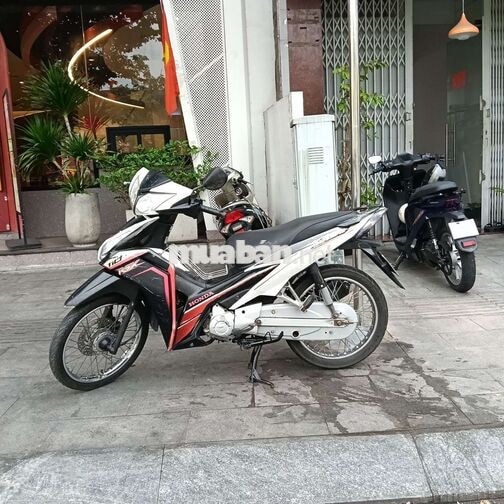 Honda Wave RSX 2012 Đen trắng bstp máy êm.