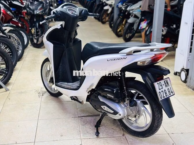 XE MÁY THỊNH PHÁT - VISION 110 TRẮNG ĐK HÀ NỘI2024