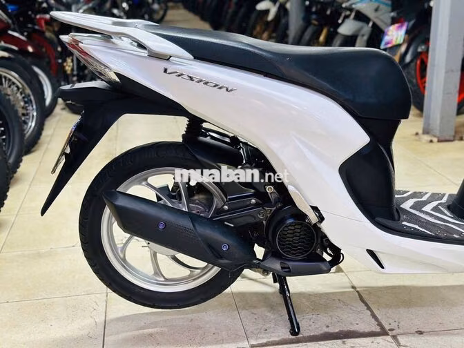 XE MÁY THỊNH PHÁT - VISION 110 TRẮNG ĐK HÀ NỘI2024