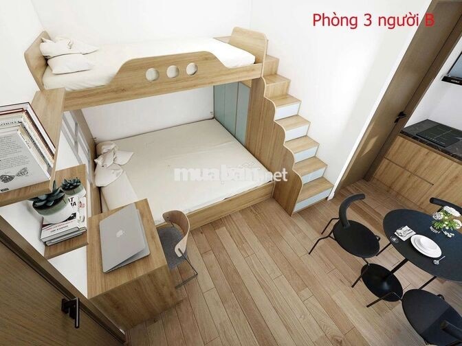 Hồ Đền Lừ, Chung Cư Feliz cho thuê phòng Full đồ, giá từ 5tr - 7.5tr 