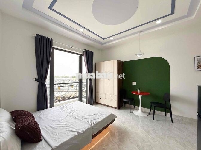 STUDIO BAN CÔNG 200 MÉT ĐI ĐH VLU - NGAY SÔNG VÀM THUẬT ĐI P.V.TRỊ