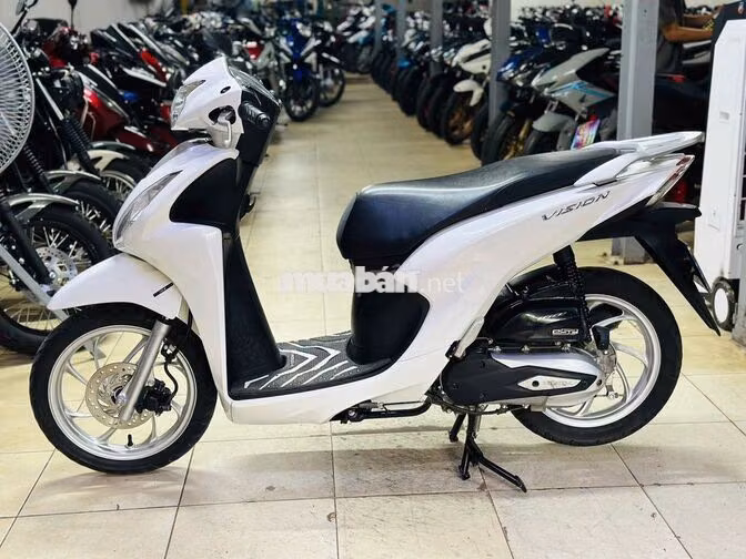 XE MÁY THỊNH PHÁT - VISION 110 TRẮNG ĐK HÀ NỘI2024