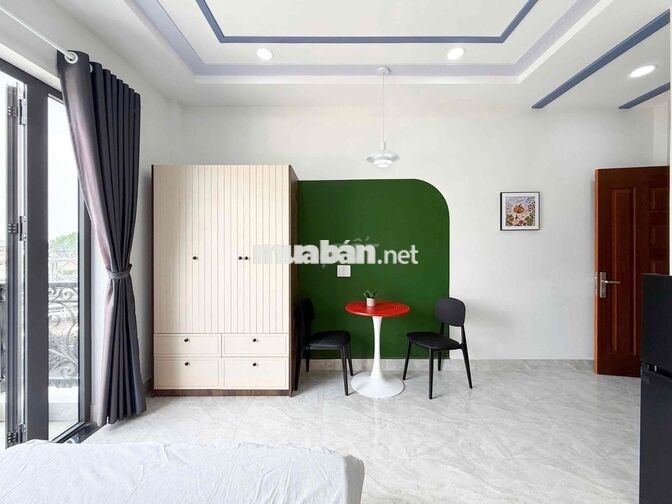 STUDIO BAN CÔNG 200 MÉT ĐI ĐH VLU - NGAY SÔNG VÀM THUẬT ĐI P.V.TRỊ