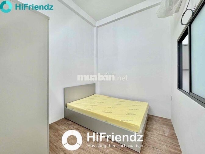 2 Phòng Ngủ - 50m2 - Ban Công - Full Nội Thát- Khu Bảy Hiền-