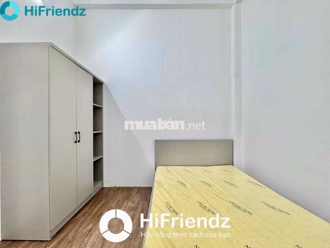 2 Phòng Ngủ - 50m2 - Ban Công - Full Nội Thát- Khu Bảy Hiền-