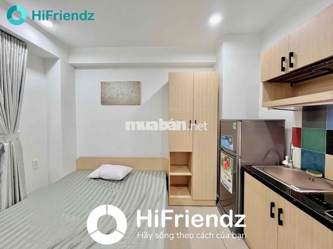 STUDIO CỬA SỔ FULL NỘI THẤT - HẦM XE THANG MÁY
