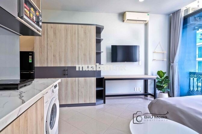 Căn hộ cho thuê bancol 35m2 full nội thất gần UFM RMIT TDTU NTT quận 7