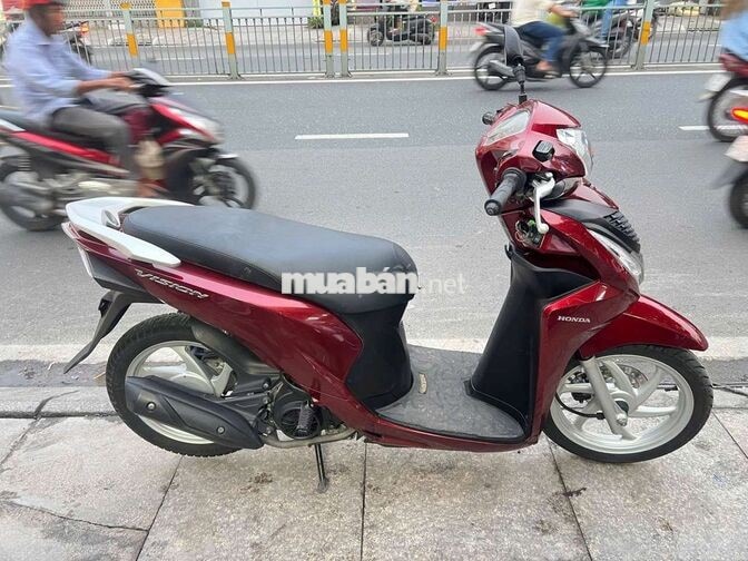 Honda Vision 2018 màu Đỏ