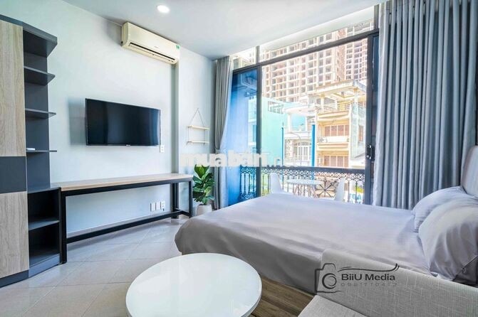 Căn hộ cho thuê bancol 35m2 full nội thất gần UFM RMIT TDTU NTT quận 7