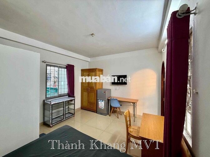 Cho Thuê Studio Cửa Sổ 20m2_Thang Máy_Có Bếp_Ngay Vòng Xoay Dân Chủ