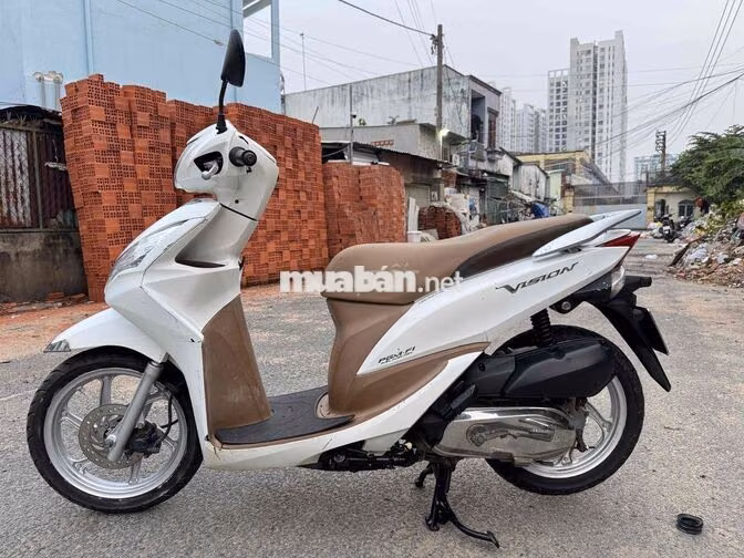Honda Vision 2014 Trắng Zin