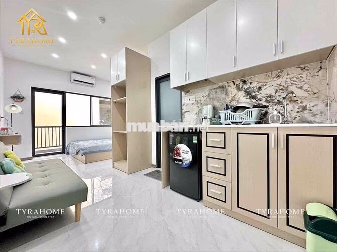 🔥 SIÊU PHẨM STUDIO 45M² – BẾP XA GIƯỜNG – BAN CÔNG LỚN – VIEW KÍNH – T