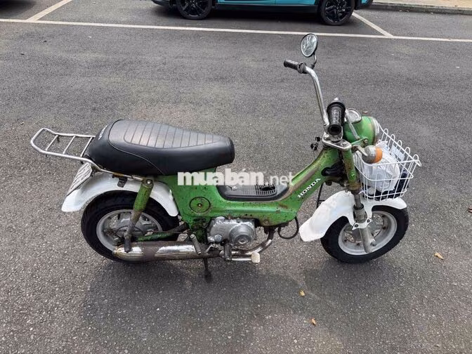 Honda ChalyCF50E 1978 Xanh Nhật sơn zin giấy chuẩn
