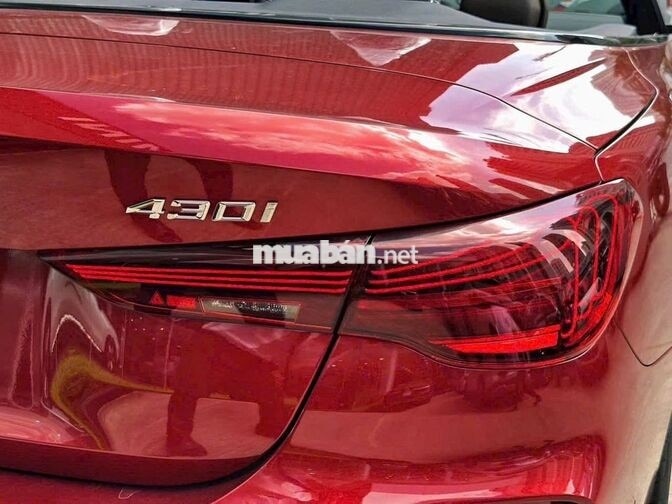 BMW 430i Convertible M Sport Đỏ Mui trần