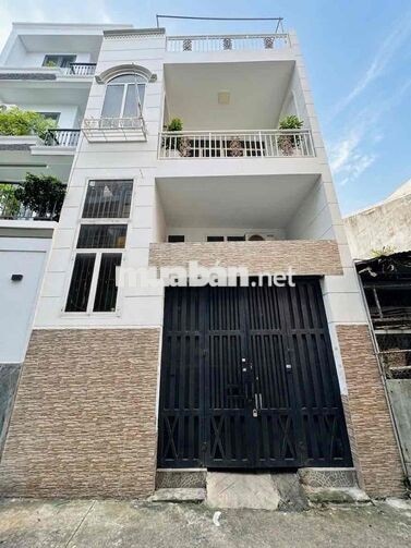 TRẦN VĂN QUANG TÂN BÌNH - NGANG 5,3 HẺM Ô TÔ TRÁNH NHAU 4 TẦNG BTCT