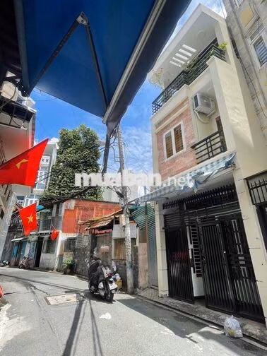 Cho thuê nhà HX tải Hoàng Hoa Thám 4x10m 2 lầu 3 pn giá 16 triệu