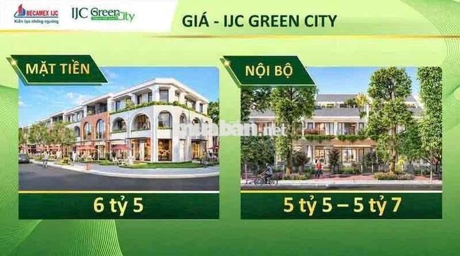 GREEN CITY: NHÀ PHỐ VỪA Ở VỪA KINH DOANH – 1 CĂN, 2 GIÁ TRỊ