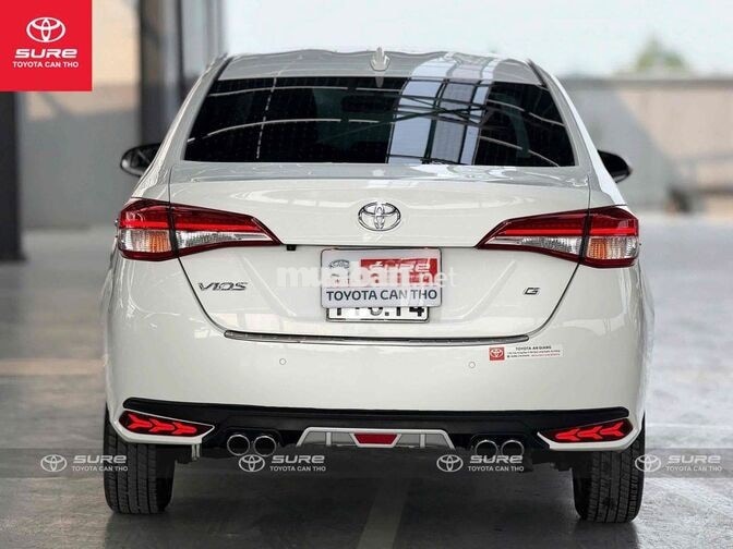 Toyota Vios G (CVT) 2019 Trắng 82.000 km