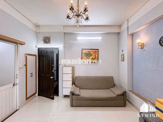 Căn hộ 1PN ban công Full NT_Thang máy_Gần đại học NTT_Luật Q