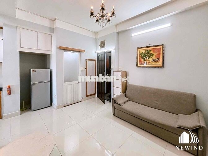 Căn hộ 1PN ban công Full NT_Thang máy_Gần đại học NTT_Luật Q