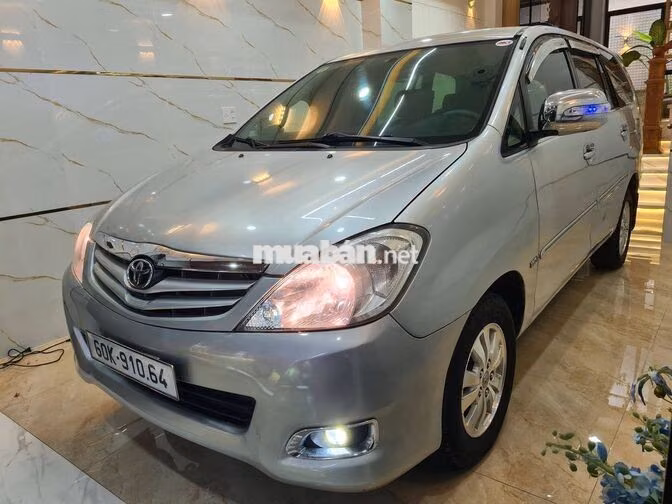 TOYOTA INNOVA 2008 G SỐ SÀN FORM DÁNG MỚI.