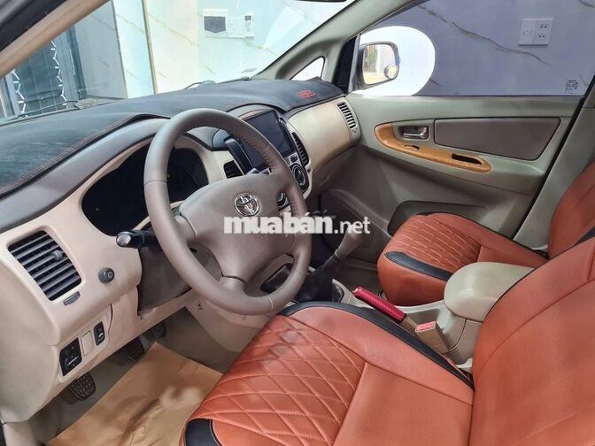 TOYOTA INNOVA 2008 G SỐ SÀN FORM DÁNG MỚI.