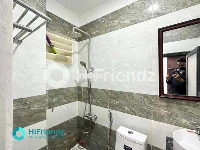 PHÒNG STUDIO SẴN NỘI THẤT - QUA ĐH VĂN HIẾN 2 PHÚT ĐI XE - THANG MÁY