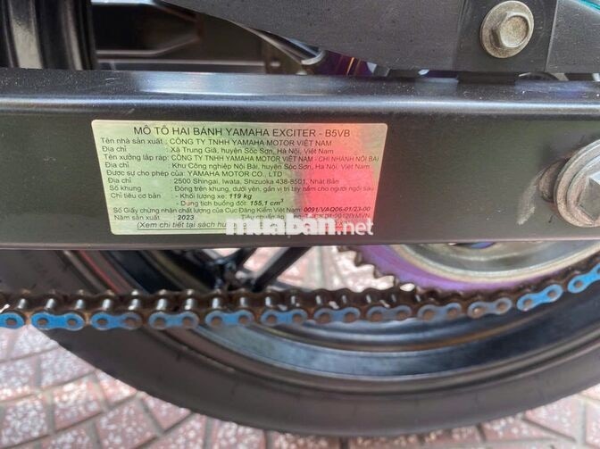 Yamaha Exciter 155cc 2023 bs 63ak-04650