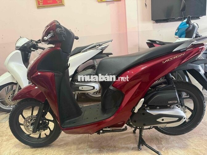 Honda Vision 2026 Cao Cấp màu Đỏ 5500 Km