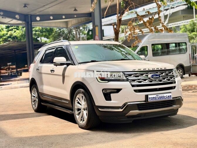Ford Explorer 2.3 EcoBoost 2020 Trắng Mỹ
