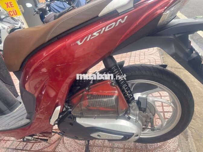 Honda Vision 2024 Cao Cấp màu Đỏ