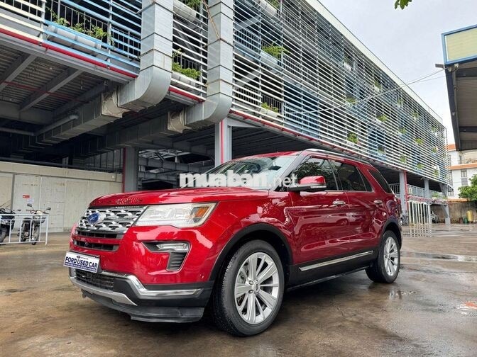 Ford Explorer 2.3 EcoBoost 2018 Đỏ Mỹ