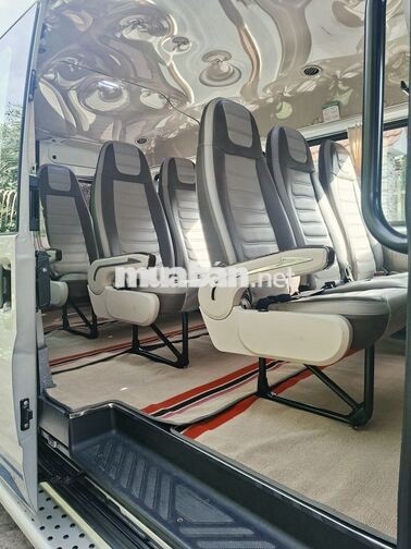 Ford Transit Luxury 2016 16 chỗ Bạc