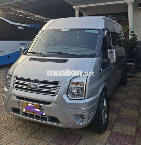 Ford Transit Luxury 2016 16 chỗ Bạc