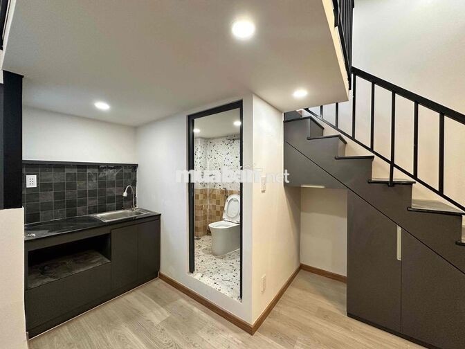 CĂN HỘ DỊCH VỤ FULL NỘI THẤT DUPLEX CỬA SỔ LỚN GÁC CAO - 7tr5 - 24m2