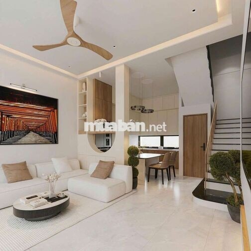 NHÀ 3 TẦNG MỚI ĐẸP HẺM 388 NVC
